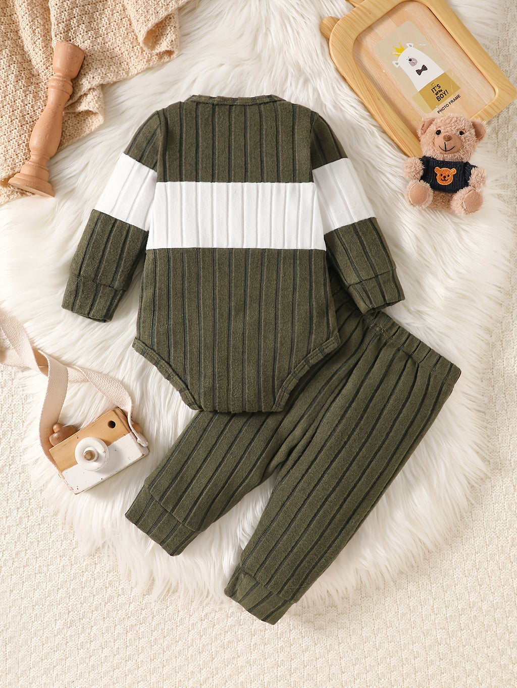 Ensemble Mignon Épissé pour Bébés Garçons — Monptitlou