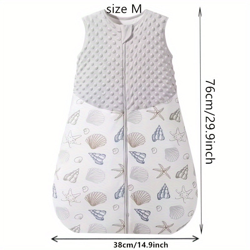 Couverture bébé sans manches 1.5 points pour poussette — Monptitlou