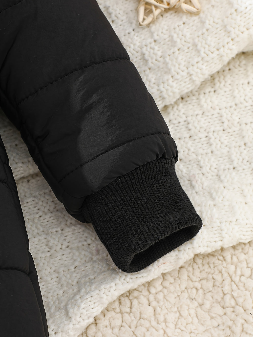 Nouvelle veste d'hiver tendance mi-longue et épaisse — Monptitlou
