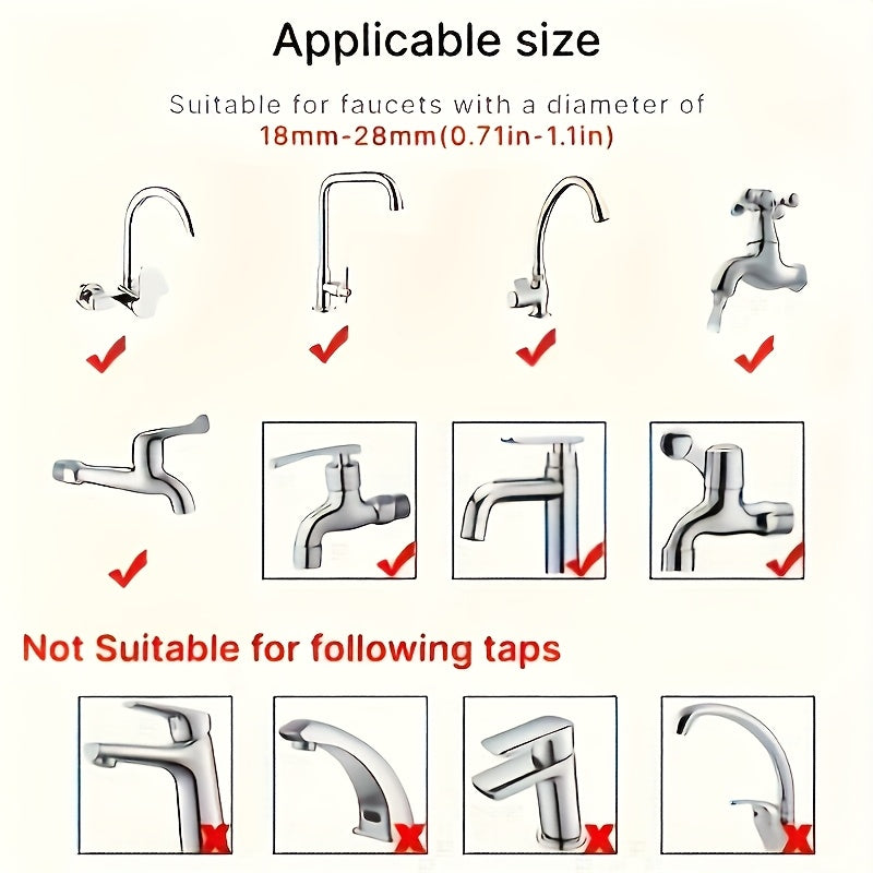 Ensemble de douche portable pour robinet, deux pièces — Monptitlou