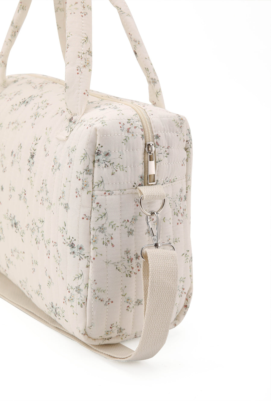 Sac à langer en polyamide imprimé floral avec grande capacité et design — Monptitlou