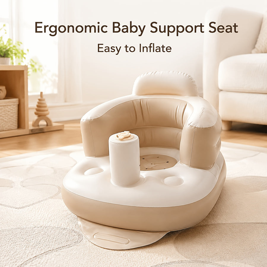 Chaise d'apprentissage gonflable pliable pour bébé, chaise de sol — Monptitlou