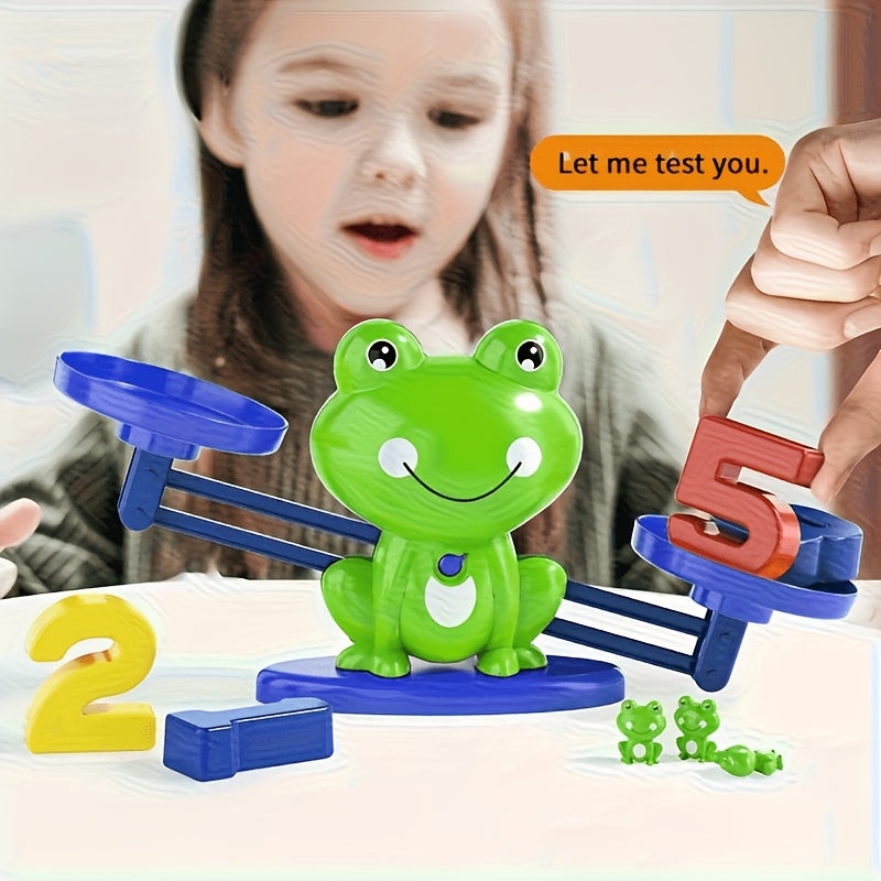 Jeu éducatif en plastique vert — Monptitlou