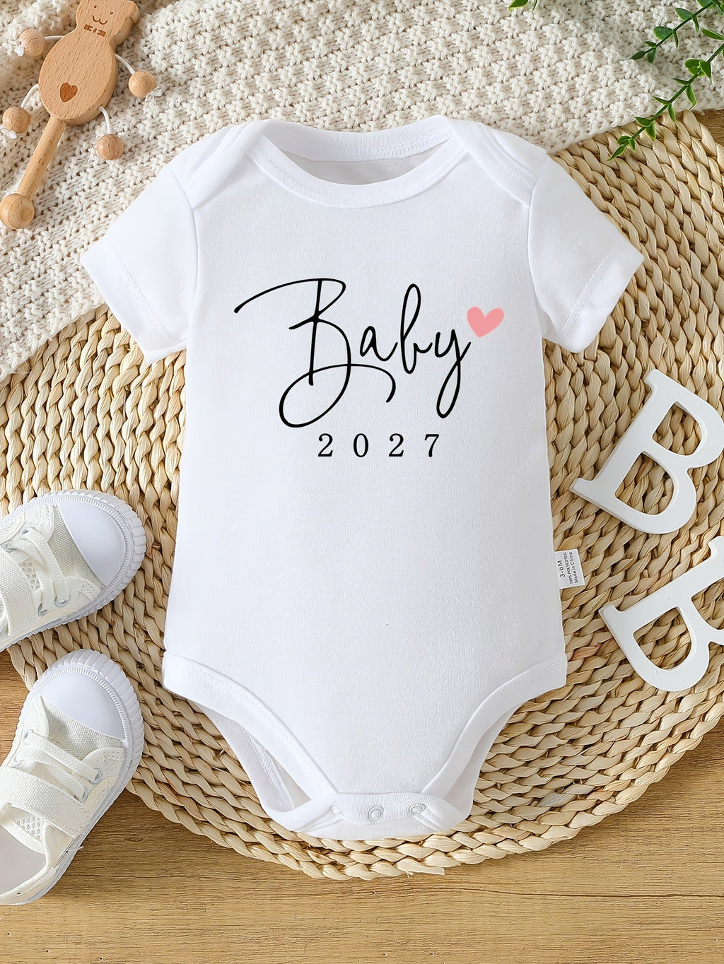 Grenouillère de grossesse Révélation Bébé Bientôt 2027 — Monptitlou