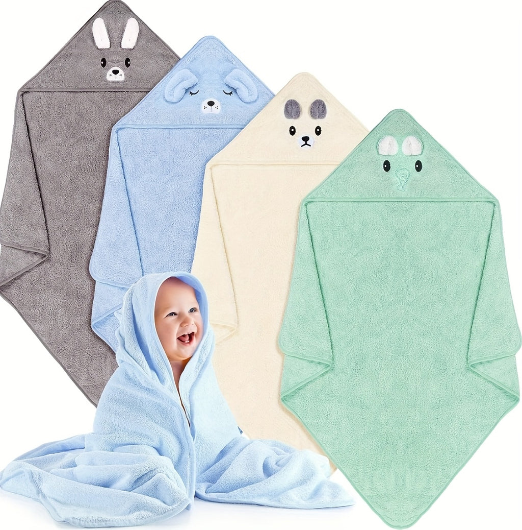 Serviette de bain pour bébés - adaptée aux garçons et filles — Monptitlou