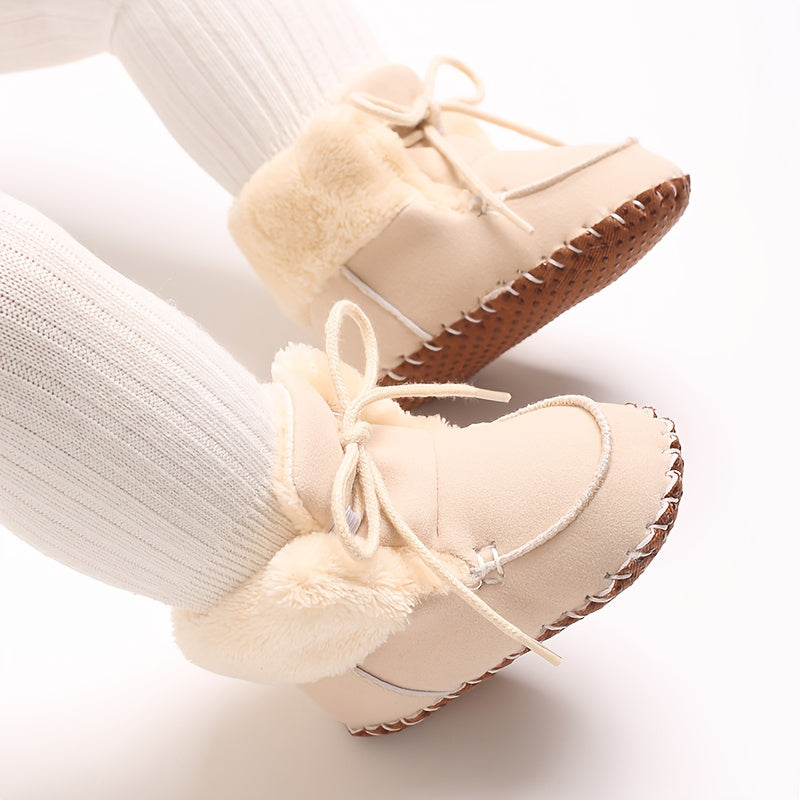 Bottes d'hiver douillettes et chaudes pour bébés garçons et filles — Monptitlou