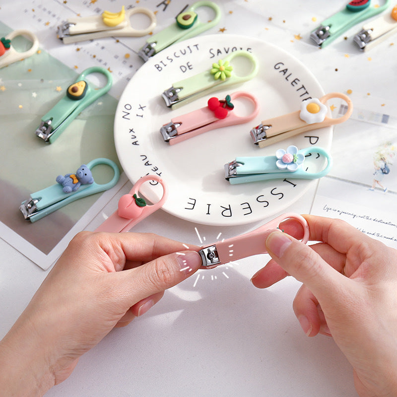 Coupe-ongles miniatures colorés, pliables — Monptitlou
