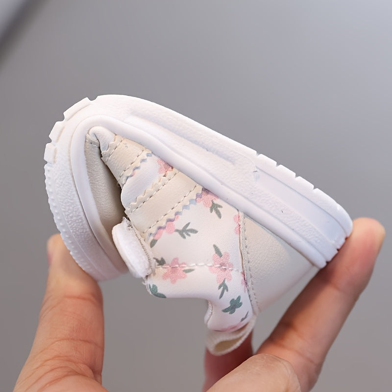 Chaussures bébé garçons et filles 1-2-3-4 ans motif floral mignon — Monptitlou