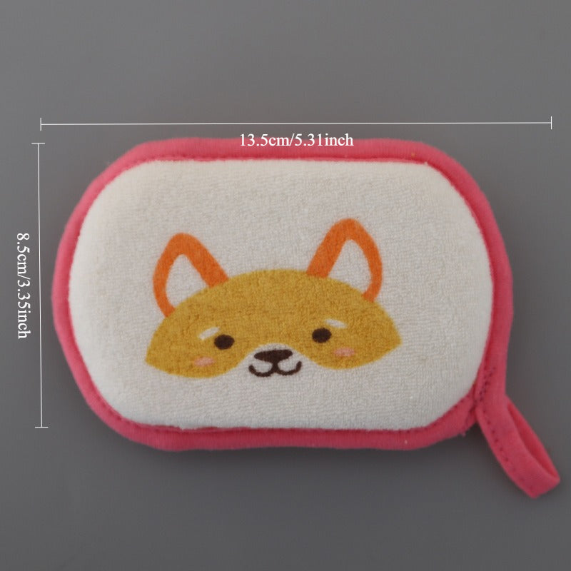 Bébé Bain Éponge de Bain pour Bébé Serviette Exfoliante Balle de Bain — Monptitlou