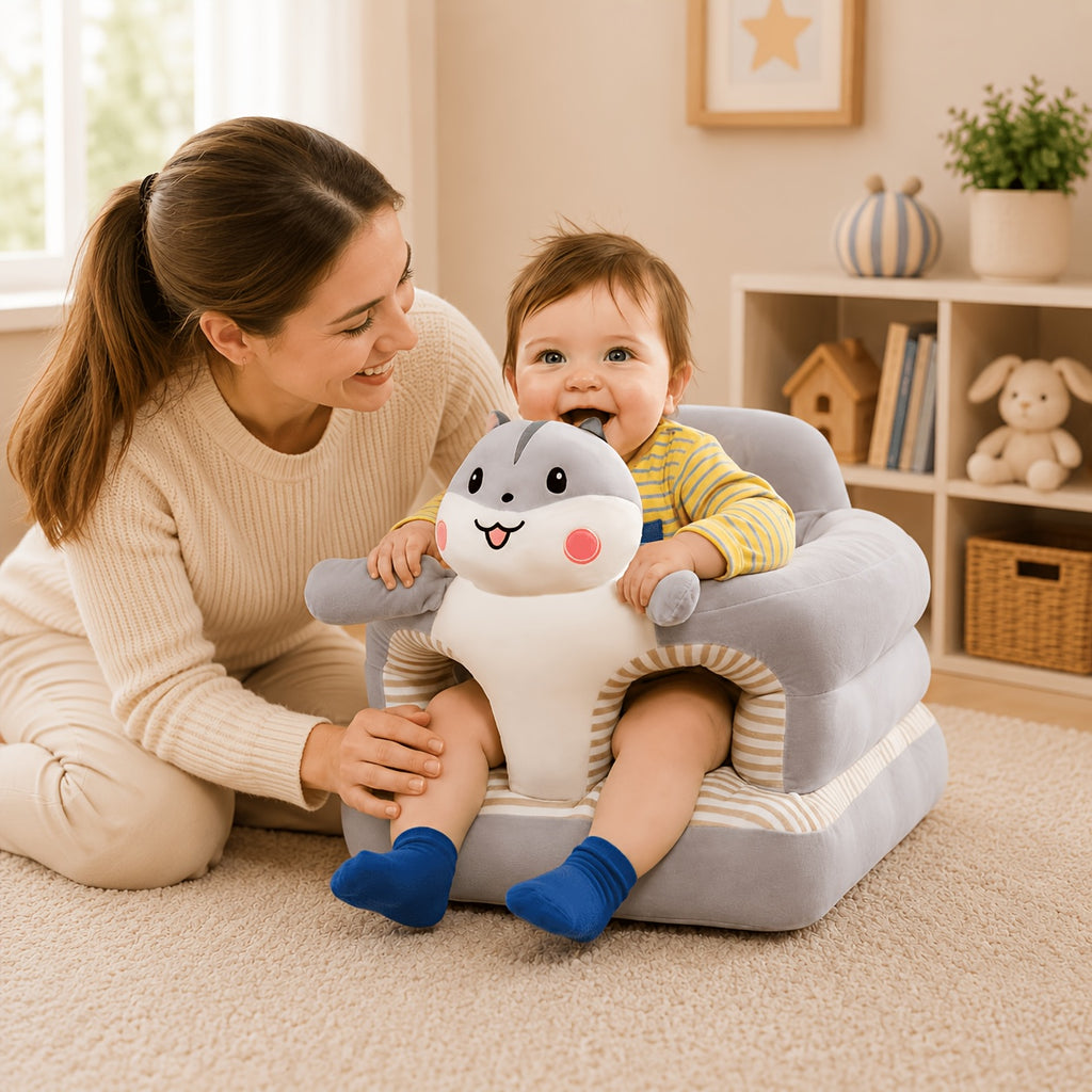 Siège de soutien pour bébé – coussin de sol confortable en forme — Monptitlou