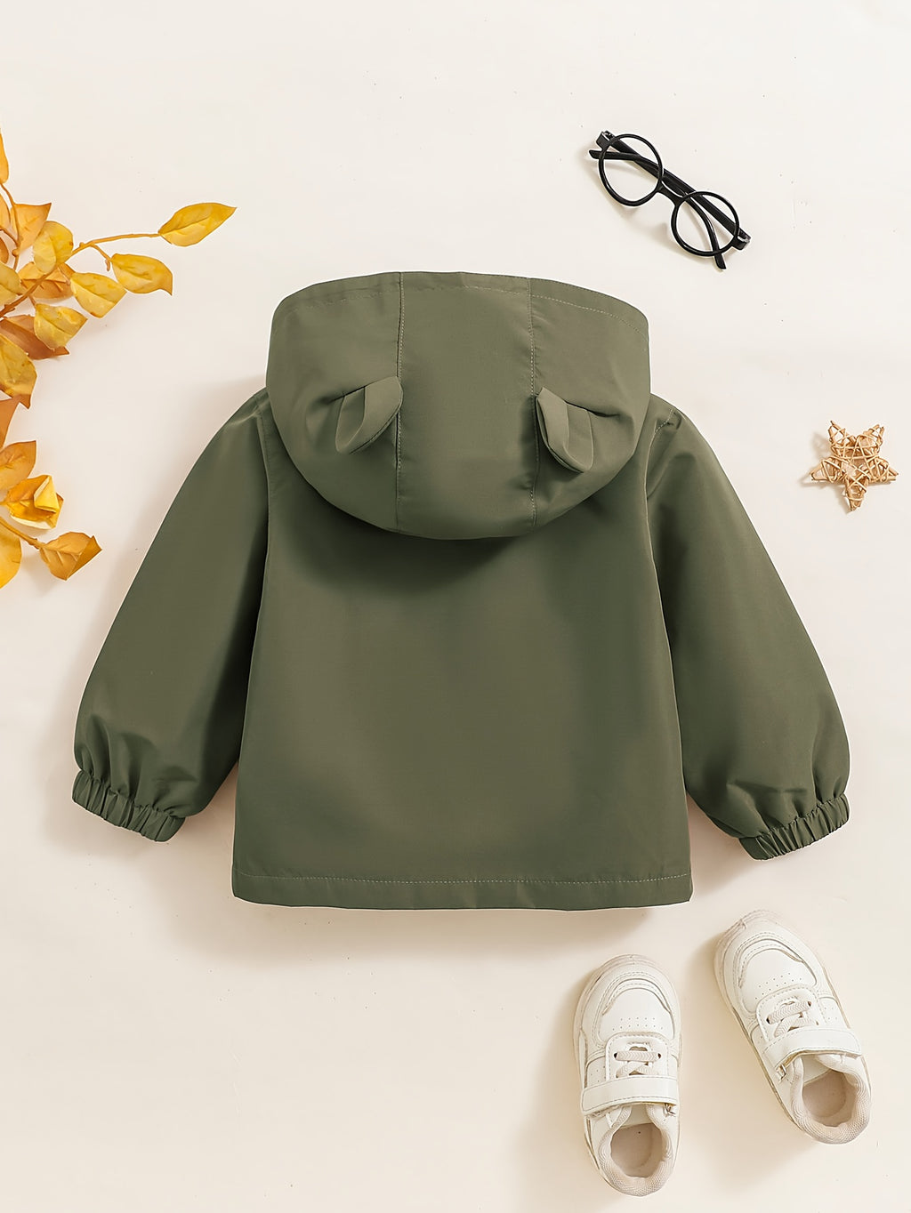 [Manteau trench garçon] Manteau trench à capuche style petites