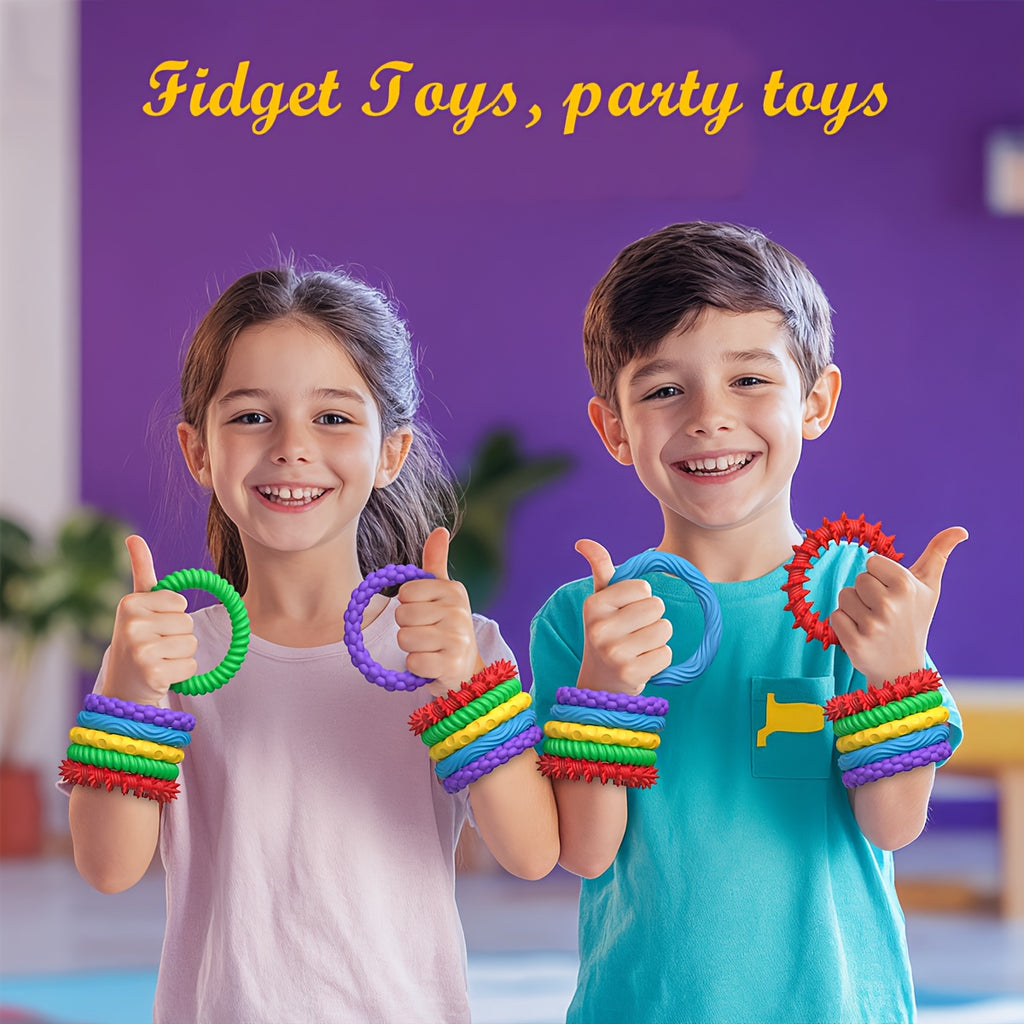 Bracelets sensoriels en silicone pour enfants et adultes — Monptitlou