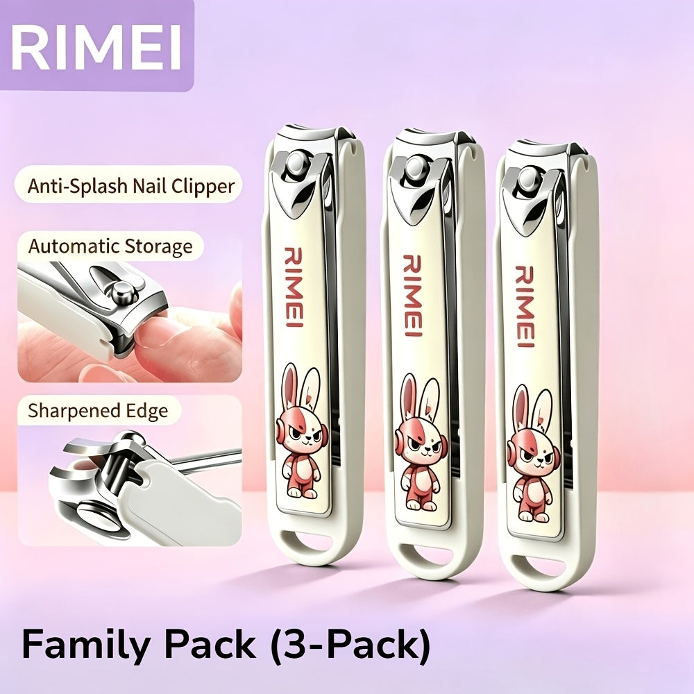Coupe-ongles RIMEI mignons avec motif de lapin de dessin animé — Monptitlou