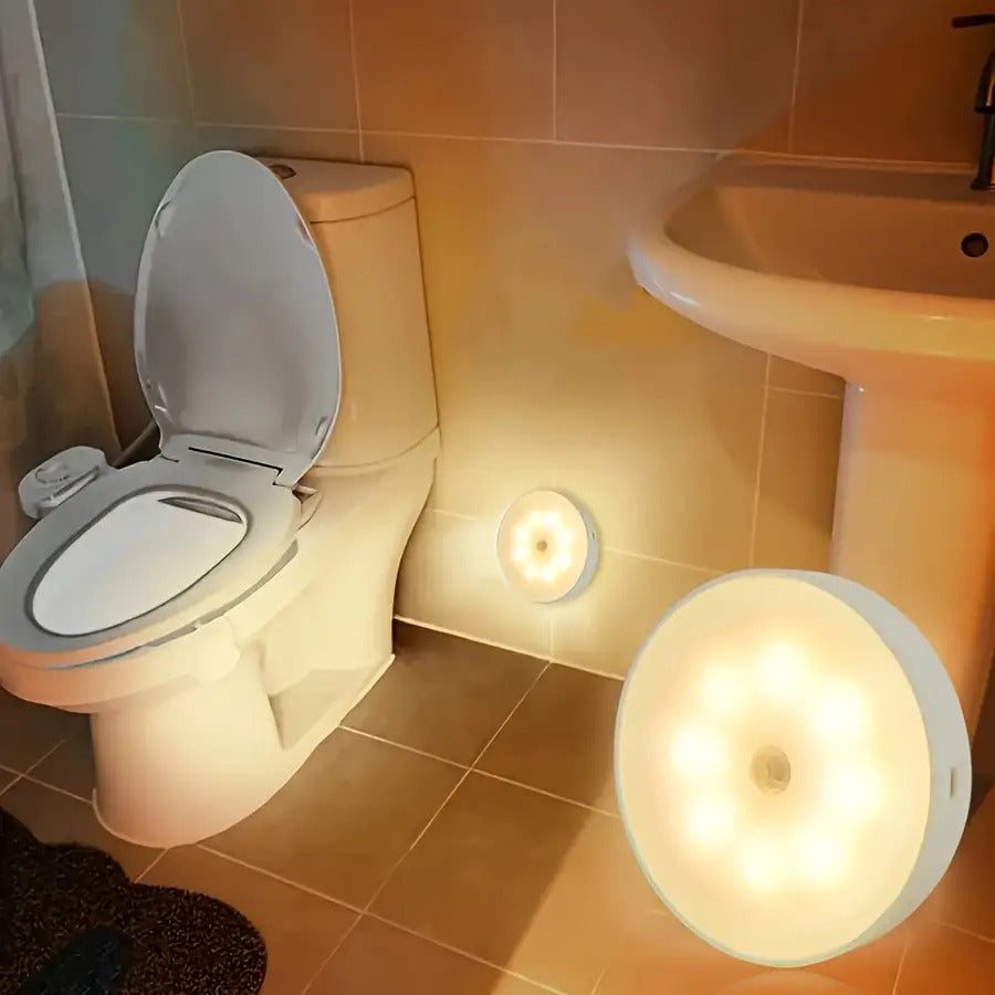 Lampe Murale à Détecteur de Mouvement, Veilleuse LED Rechargeable — Monptitlou