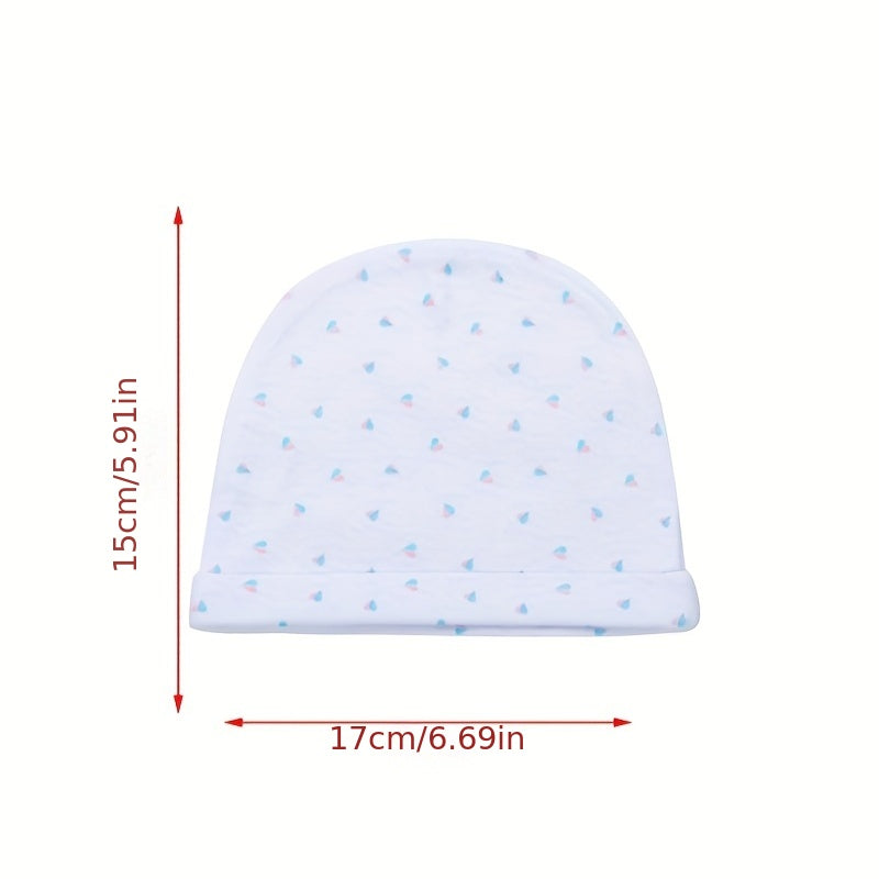 Bleu Foncé, Bleu Clair, Chapeaux À Motifs de Lignes Chapeaux de Bébé En — Monptitlou Image