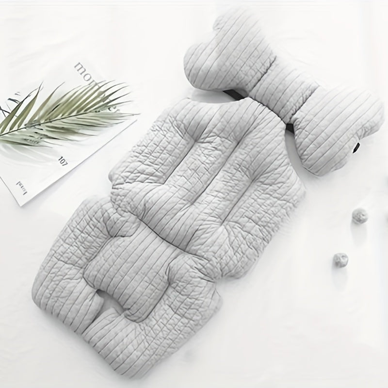 Nouveau Coussin de Siège en Coton pour Poussette Enfant Style Ins — Monptitlou