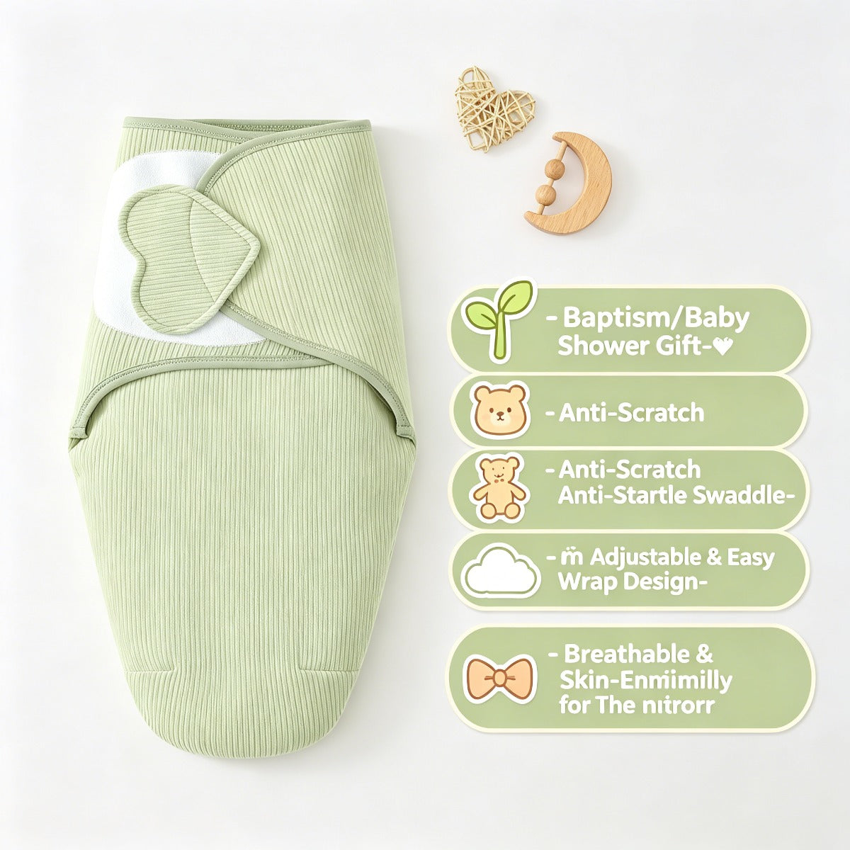 Cadeau de baptême/de baby shower — Monptitlou Image