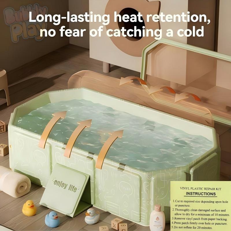 Baignoire portable, petite baignoire hors sol, baignoire compacte — Monptitlou Image