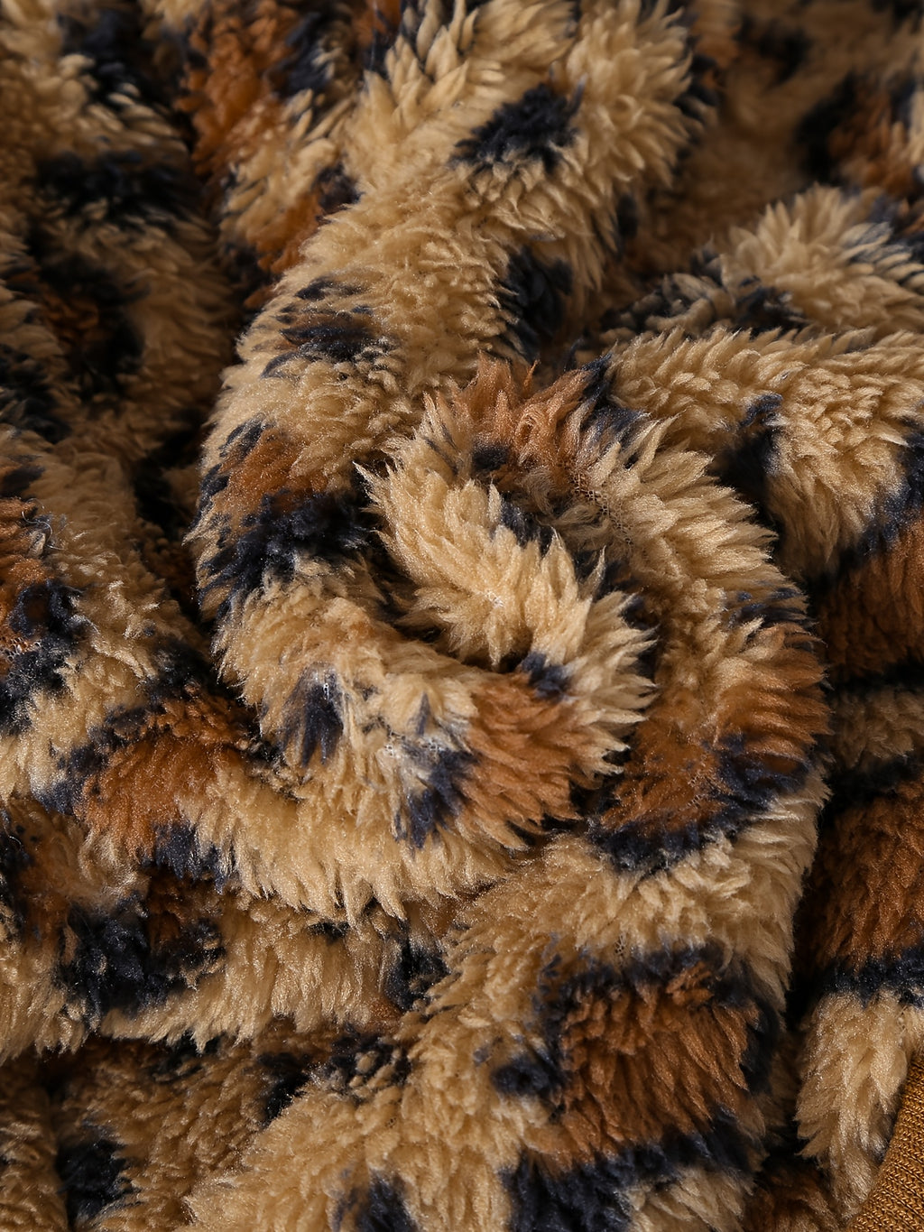 Ensemble Bébé Petite Fille Automne Hiver Imprimé Léopard — Monptitlou