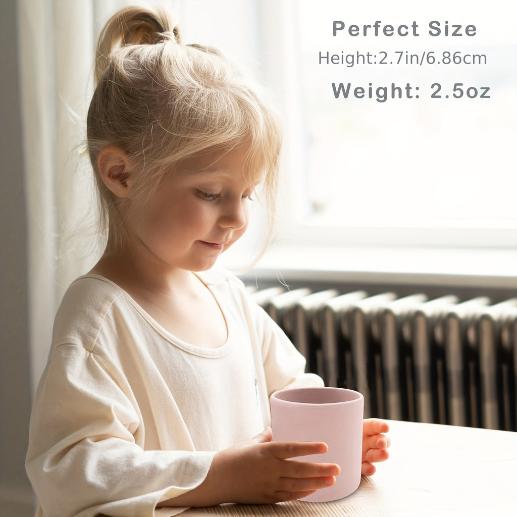 Set d'alimentation bébé en silicone, incluant bol avec ventouse — Monptitlou