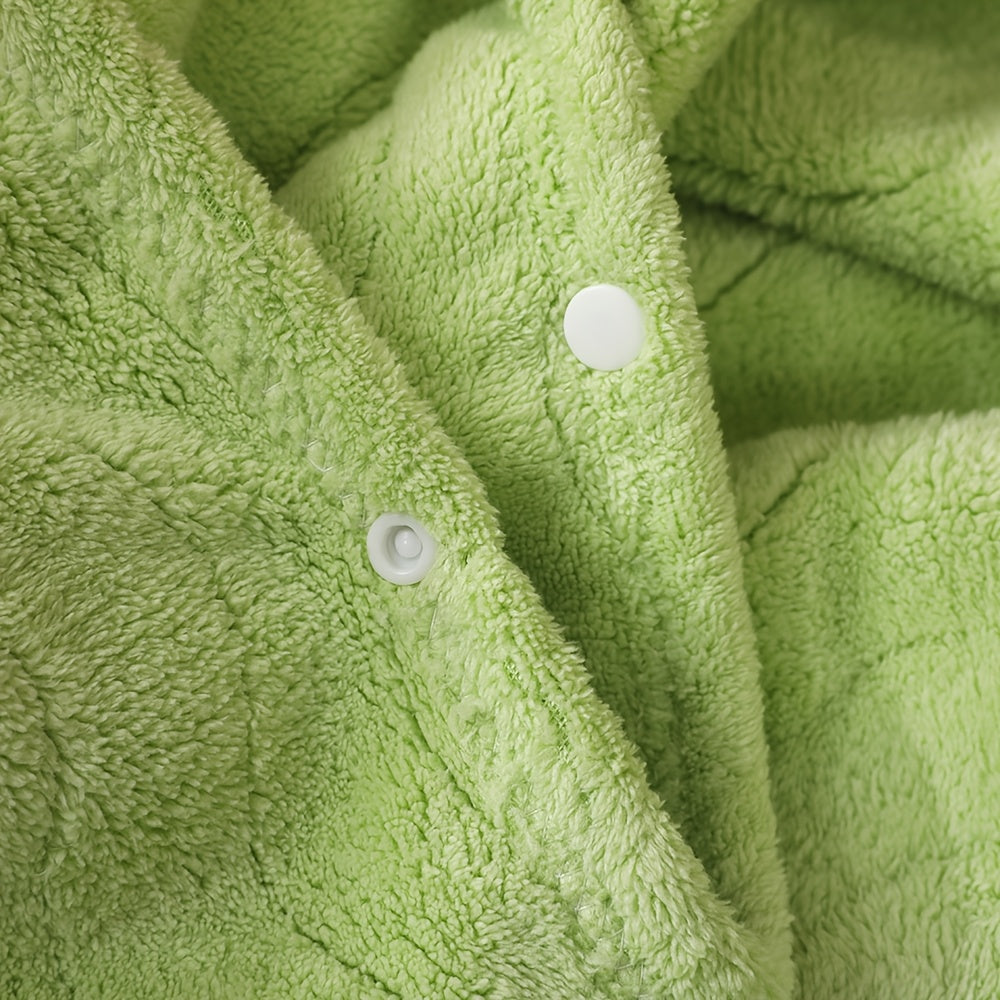 Peignoir de Bain à Capuche - Super Doux, Séchage Rapide — Monptitlou