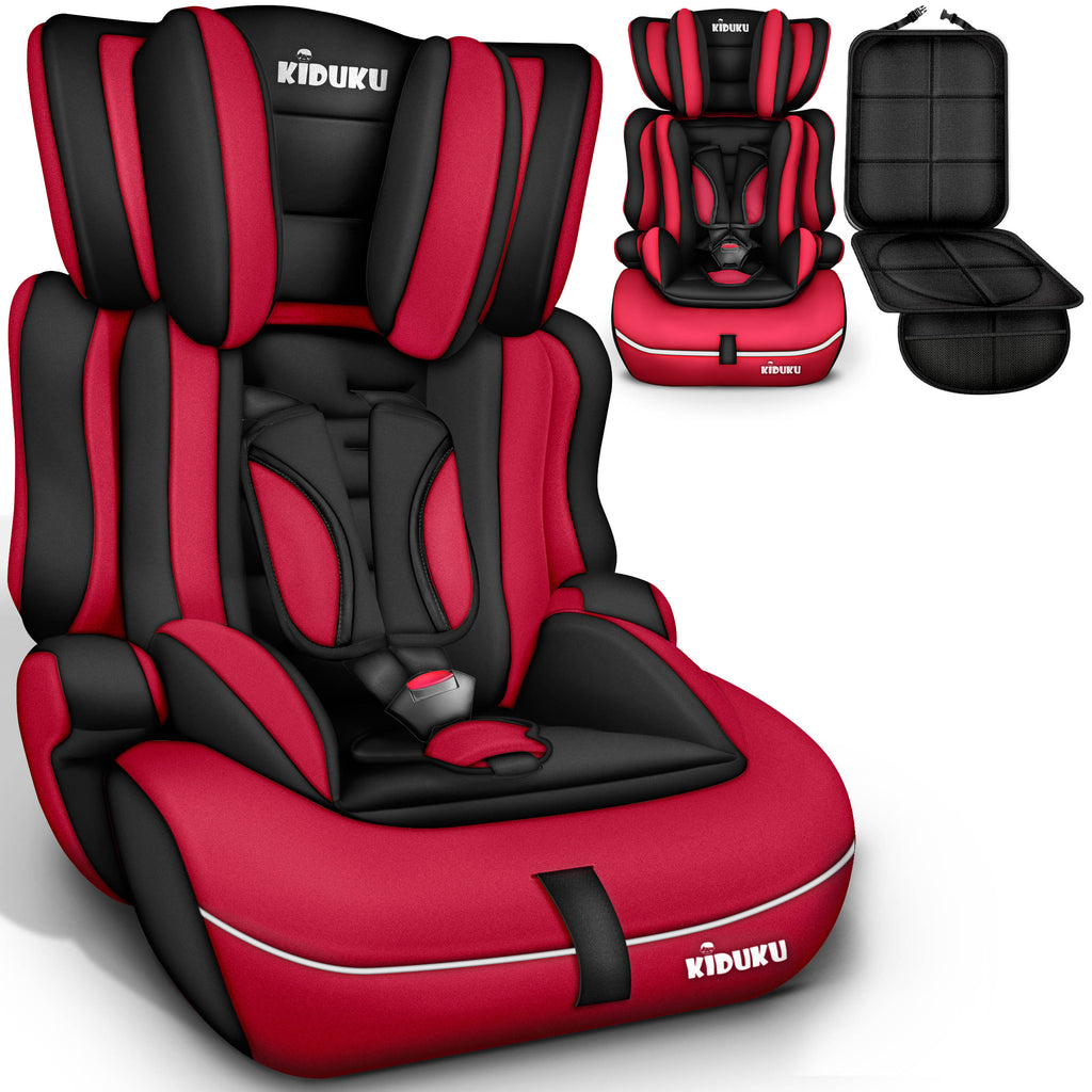 KIDUKU® Siège auto enfant 9-36 kg (1-12 ans) avec coussin pour siège — Monptitlou
