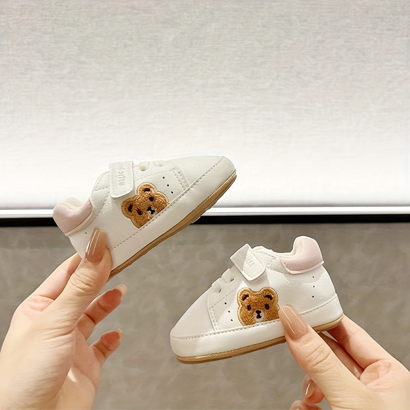 Paire de chaussures de sport bébé motif ours cartoon pour garçons et — Monptitlou