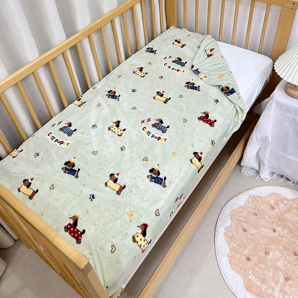 Drap-housse en peluche, couvre-matelas épais, photo 13