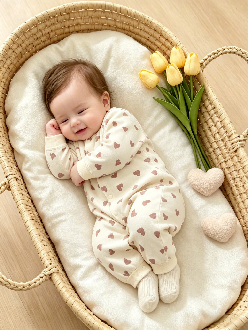 Combinaison manches longues pour bébé nouveau-né — Monptitlou