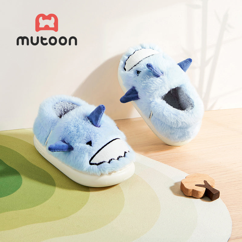 Chaussons en peluche dessin animé pour filles Mutoon — Monptitlou
