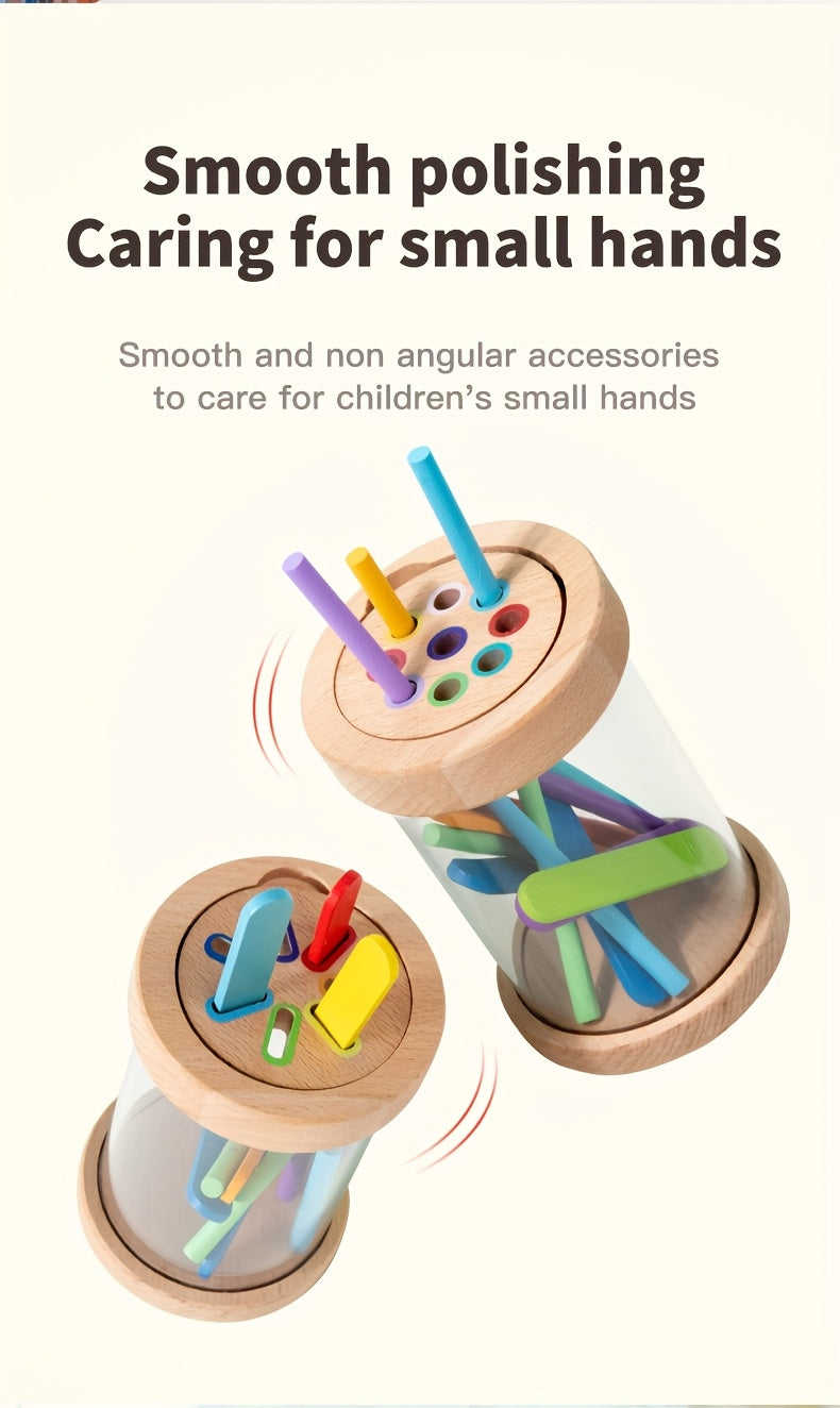 Jeu éducatif en bois pour enfants — Monptitlou