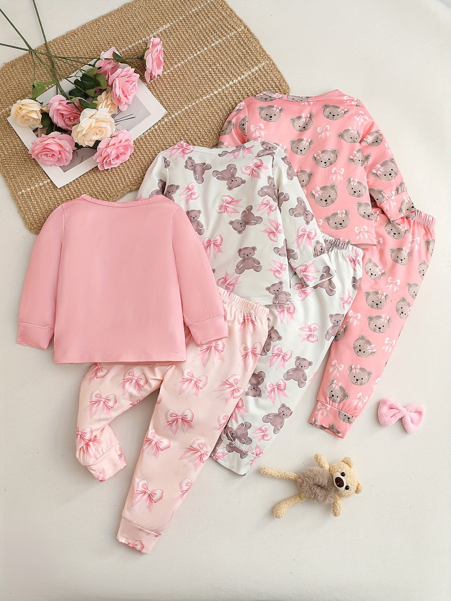Ensembles de 6 pièces pour filles — Monptitlou