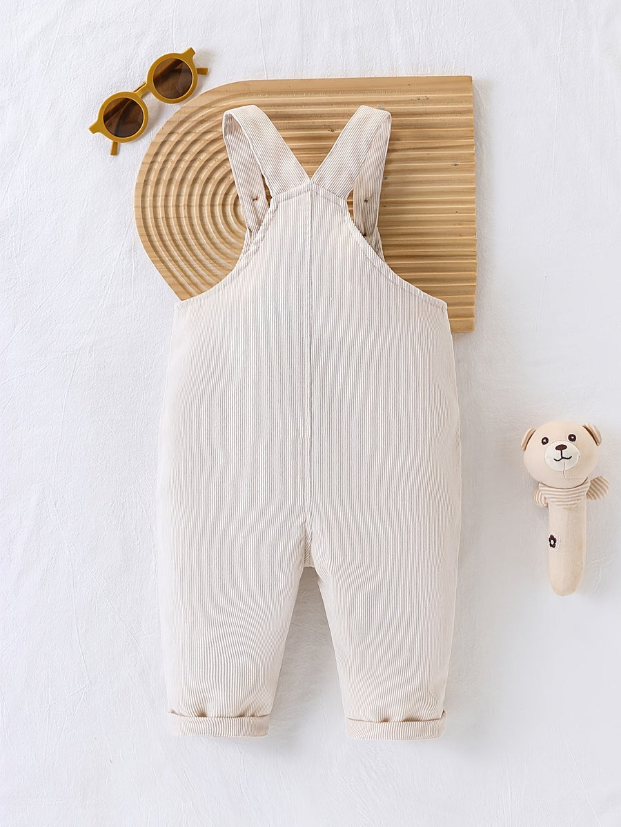 Salopette en velours côtelé pour bébé — Monptitlou