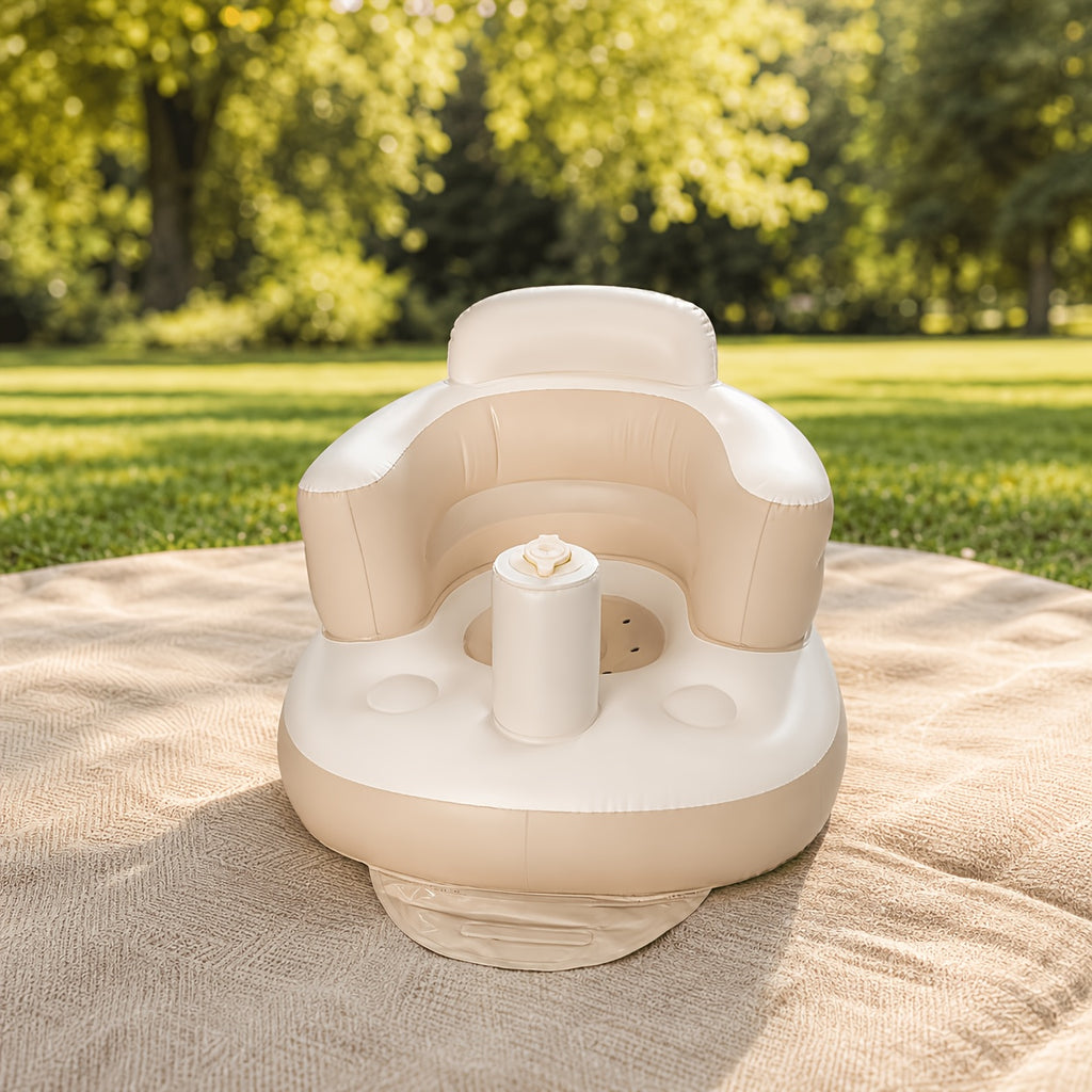 Chaise d'apprentissage gonflable pliable pour bébé, chaise de sol — Monptitlou
