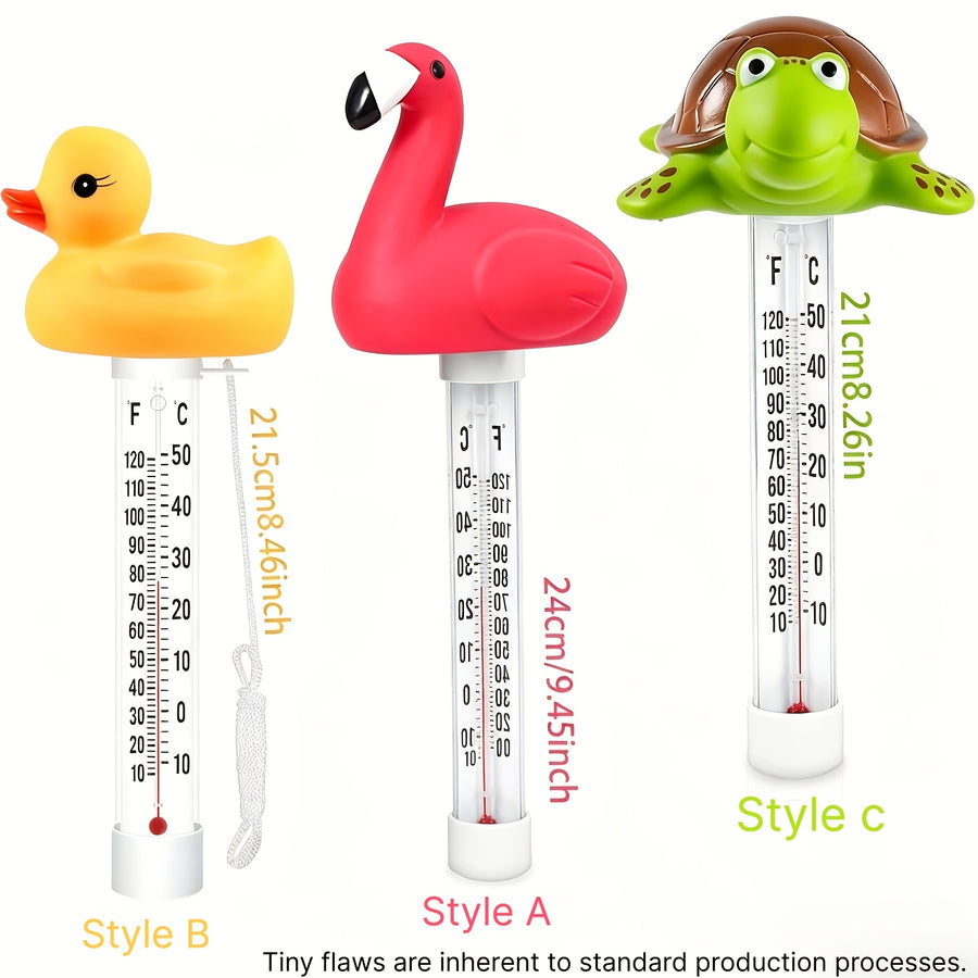 Thermomètre de bain flottant avec cordon, modèle tortue — Monptitlou