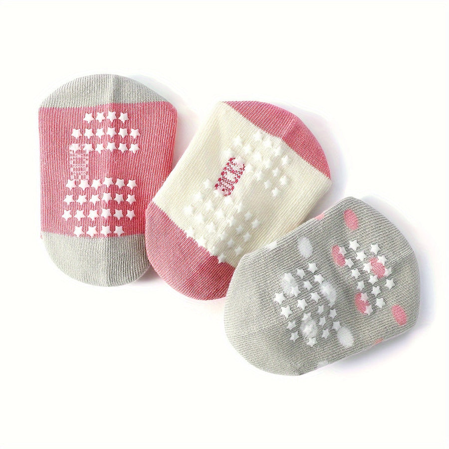 12 Paires de Chaussettes Mi-Mollet pour Filles, Nouveauté PC — Monptitlou