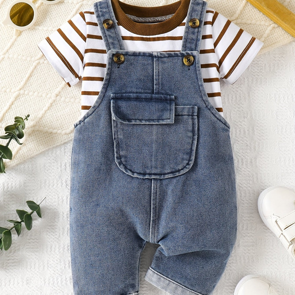 Ensemble deux pièces pour bébés garçons et filles — Monptitlou