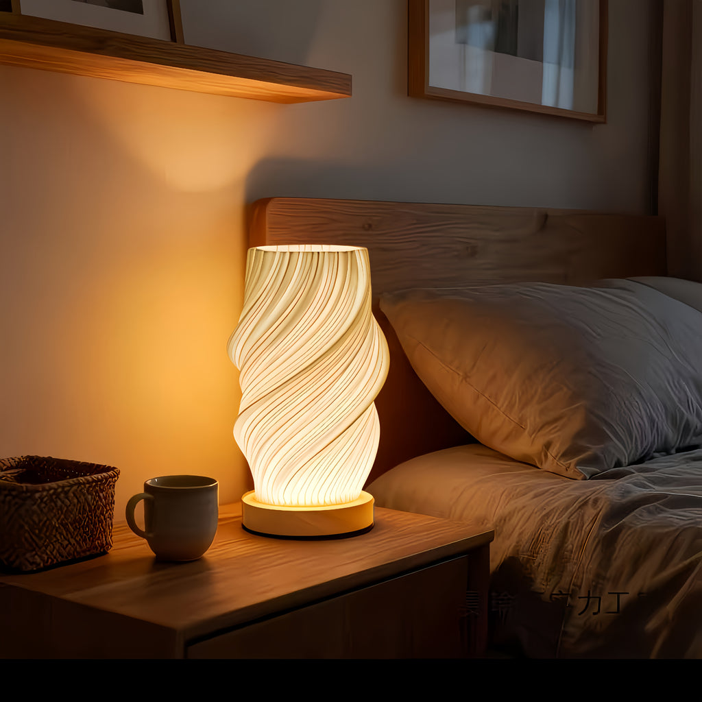 Veilleuse décorative pour chambre, abat-jour imprimé en 3D — Monptitlou