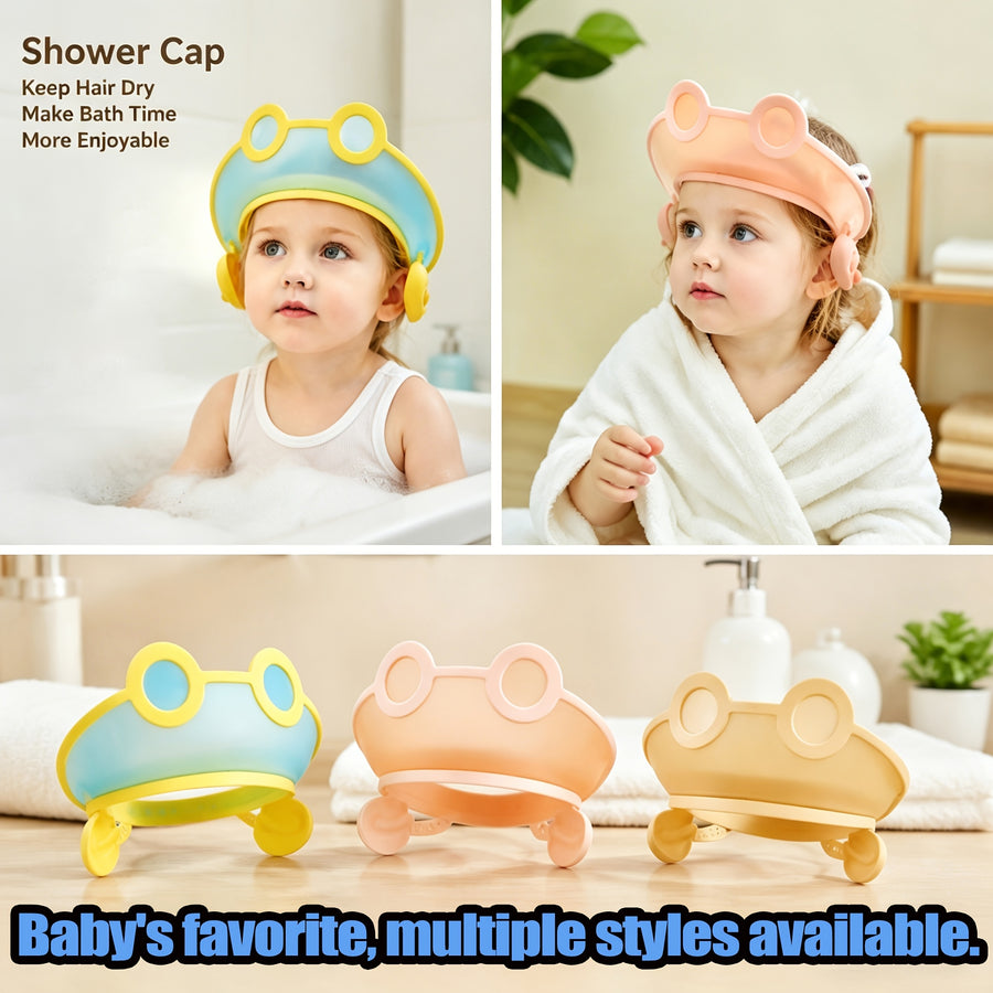 Bonnet de shampooing pour bébé en forme de dessin animé — Monptitlou