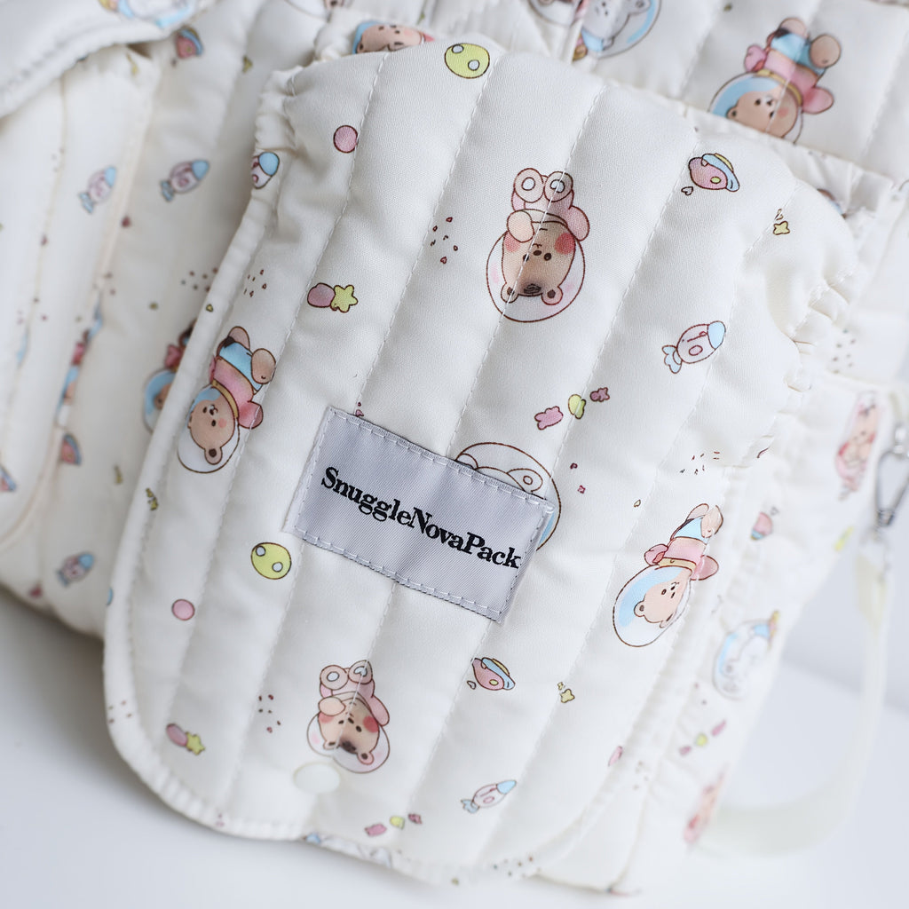 Sac Maman à Imprimé Patchwork à Rayures Larges — Monptitlou