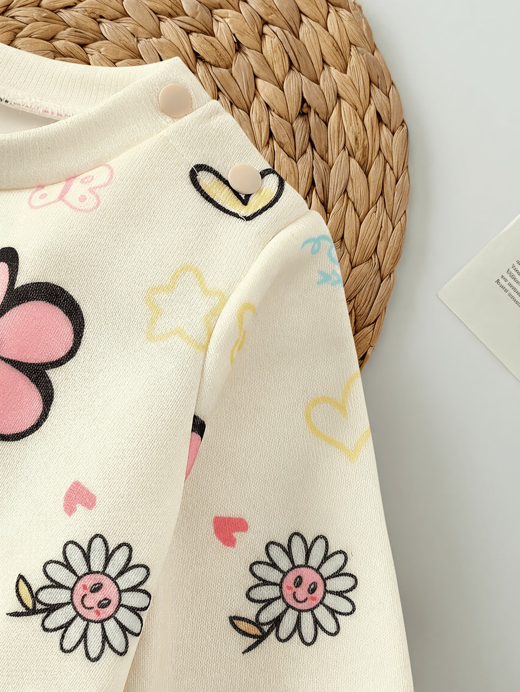Ensemble 2 pièces pour fille, coupe ample, décontracté et confortable — Monptitlou