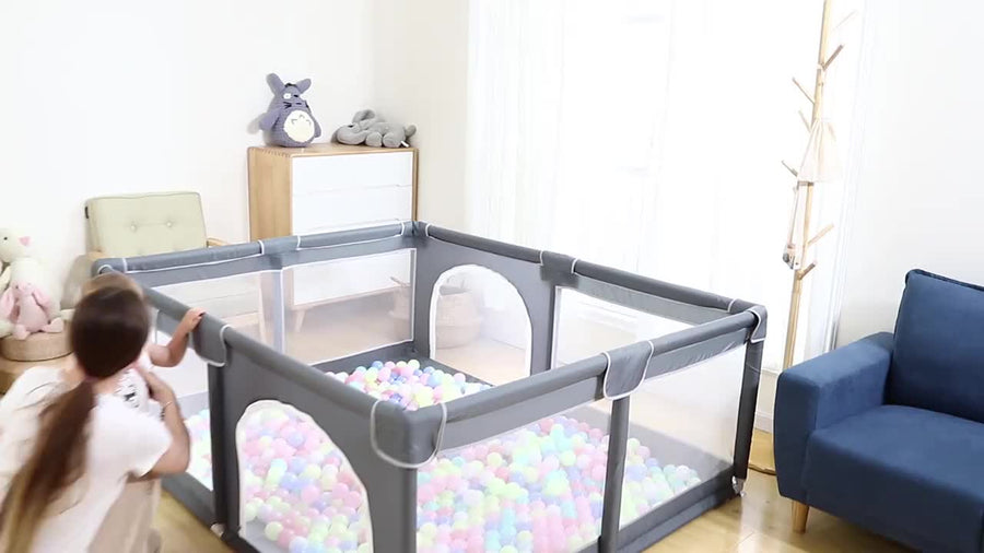 Parc 127,0 x 127,0 cm, parcs de jeu pour bébés et tout-petits, photo 21