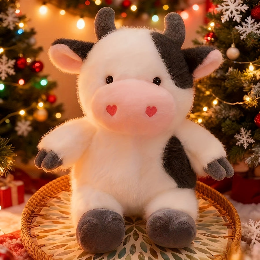 Grande peluche de vache Kawaii — Monptitlou