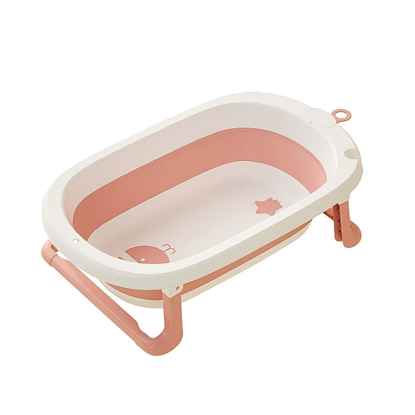 Baignoire pour bébé, trois couleurs au choix, motif mignon de baleine — Monptitlou