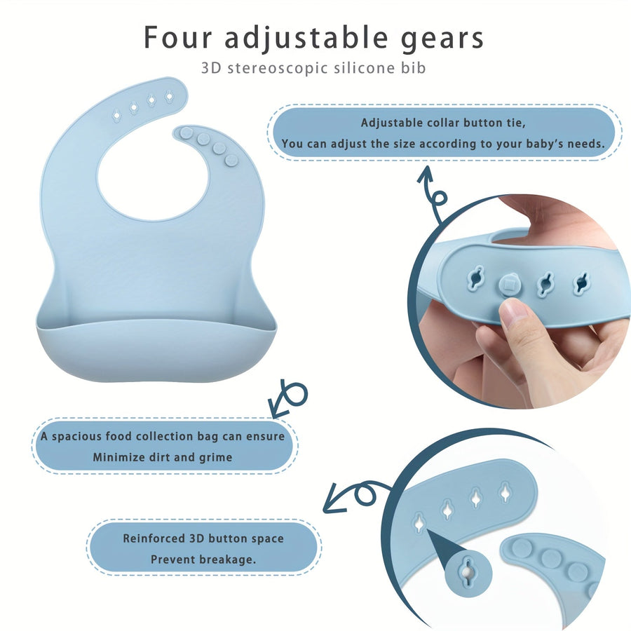 Lot de fourchette-cuillère en acier inoxydable avec ventouse en — Monptitlou