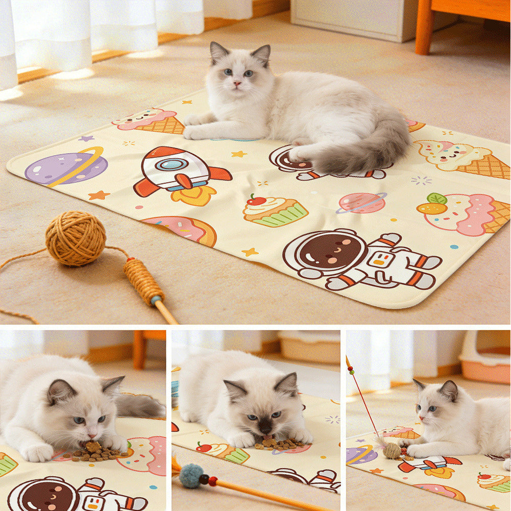 Protège-matelas Space Cute Sweet Adventure lavable et -fuites — Monptitlou Image