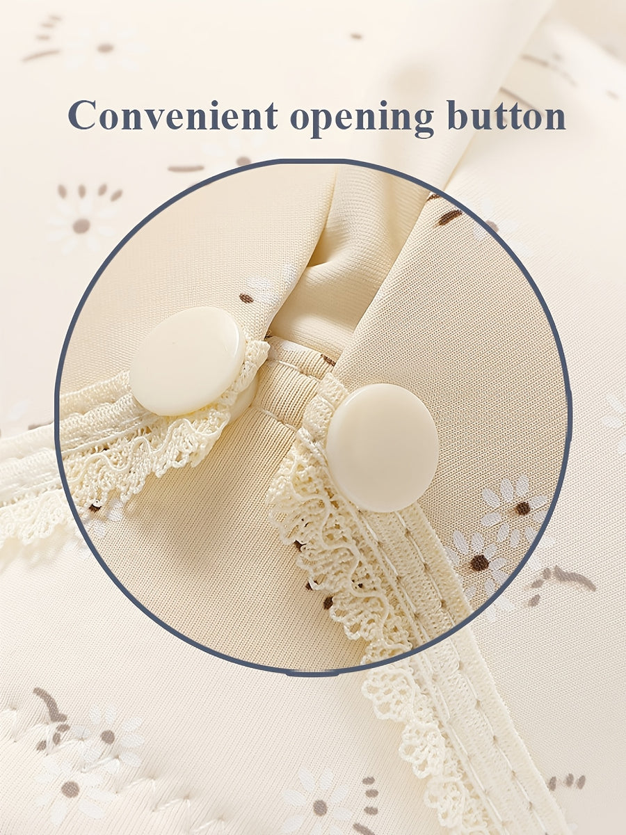 De soutien-gorge à fronces et fermeture avant pour femmes — Monptitlou