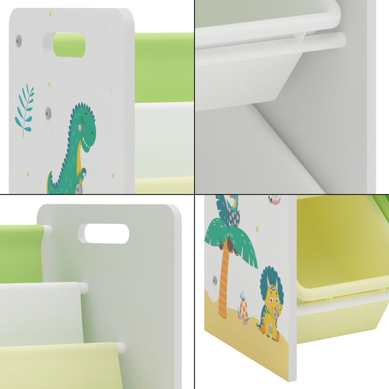 Étagère pour enfants 'Rødøy avec 6 boîtes 78 X 86 X 27 Cm
