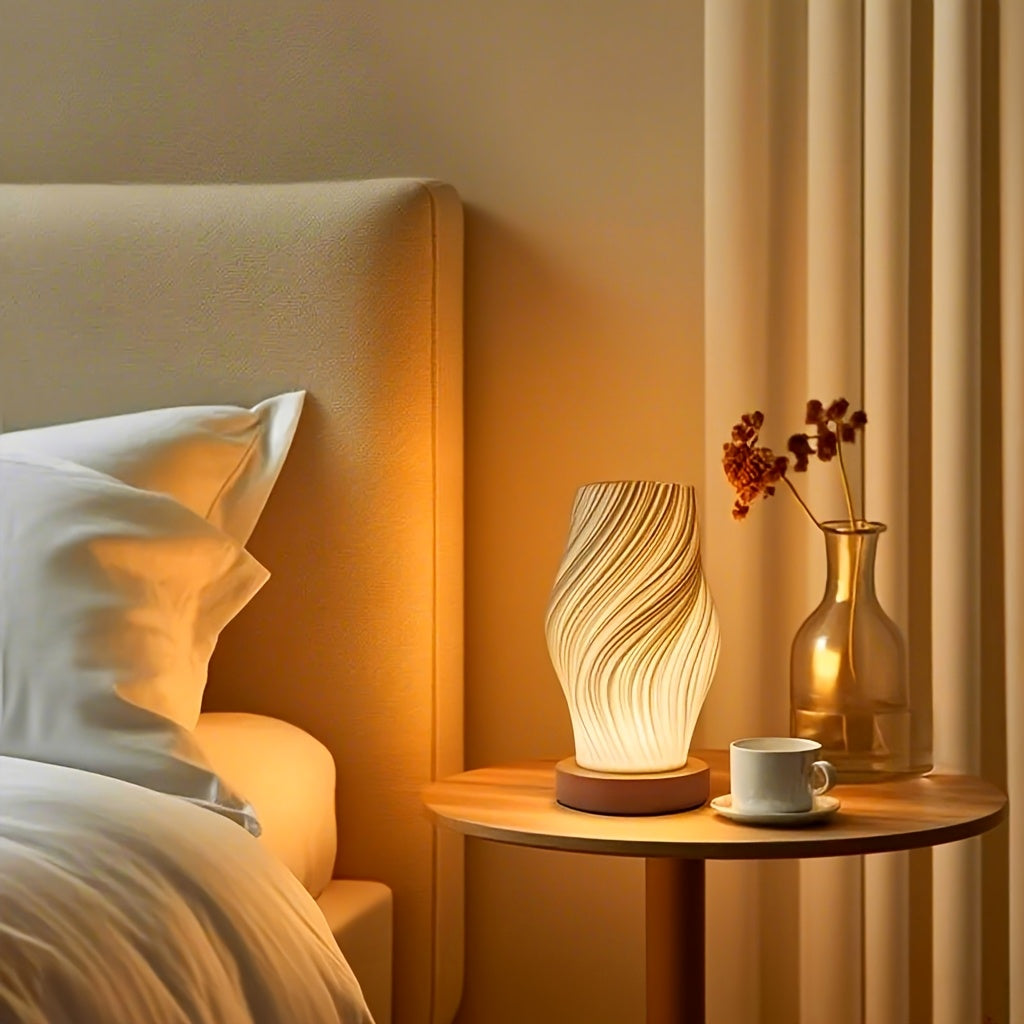 Veilleuse décorative pour chambre, abat-jour imprimé en 3D — Monptitlou