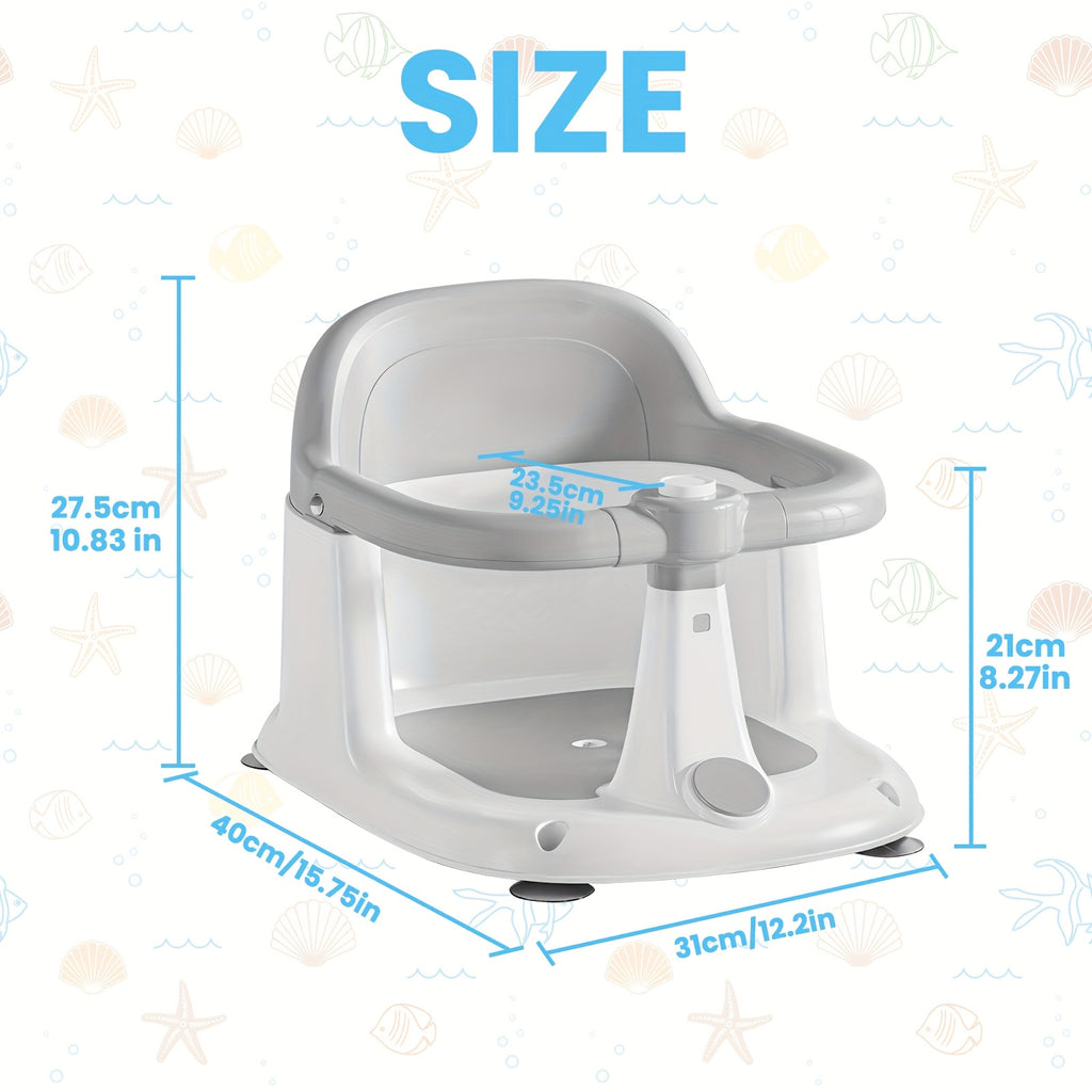 Siège de bain bébé pivotant à 360° — Monptitlou